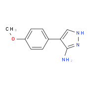 4-(4-methoxyphenyl)-1H-pyrazol-5-amine(SALTDATA: FREE) 93439-79-3